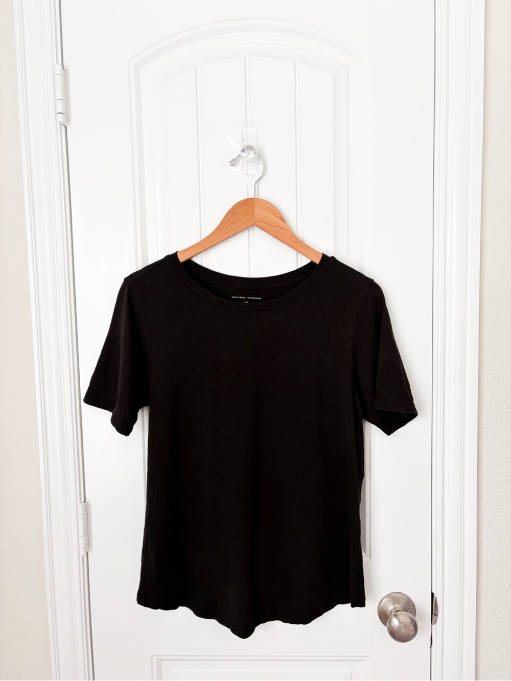 Universal Standard T-Rex Tee Black Short Sleeve Size 2XS (6/8)